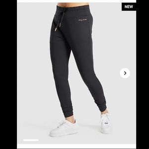 Black Whitney Simmons gym shark joggers
